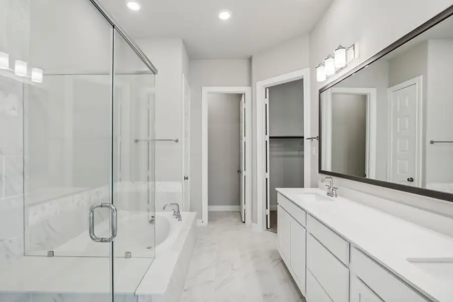 Furnished interior view inside a new home in Katy Grand Village - Luxe Series, Katy (Image 3).