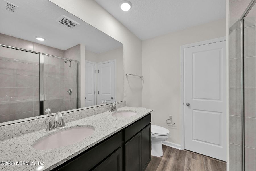 Furnished interior view inside a new home in Baxley Villas, Middleburg (Image 7).