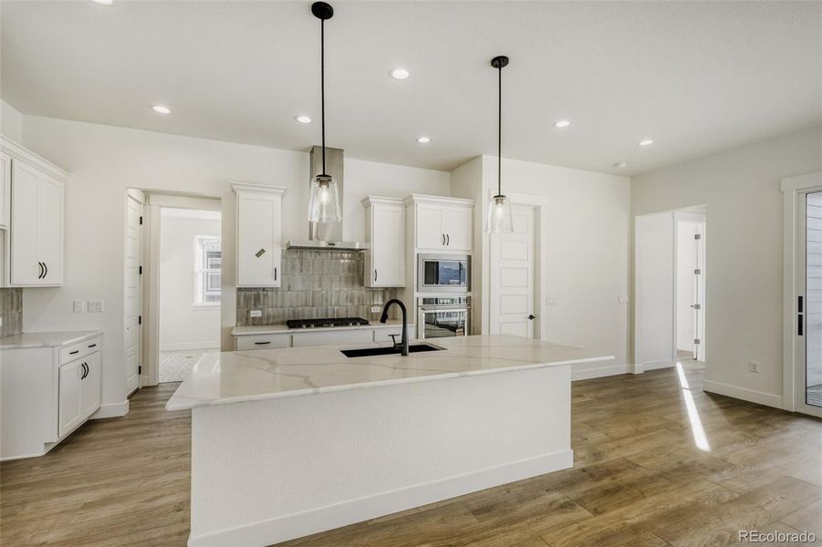 Furnished interior view inside a new home in Timber Ridge, Colorado Springs (Image 4).