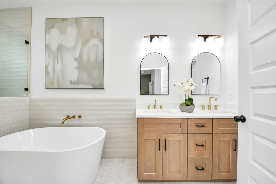 Furnished interior view inside a new home in , Houston (Image 5).