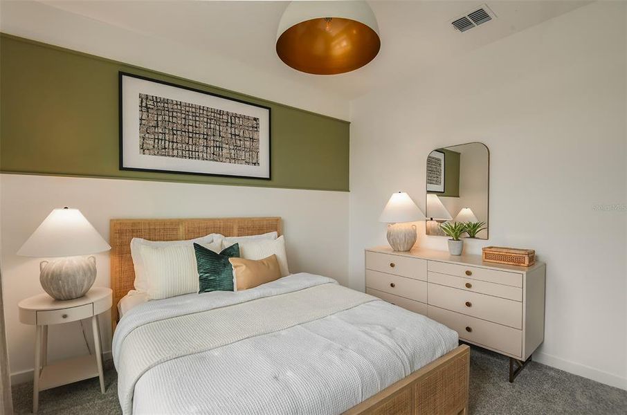 Furnished interior view inside a new home in Del Webb Stone Creek, Ocala (Image 14). Furnished interior view inside a new home in Del Webb Stone Creek, Ocala (Image 14).