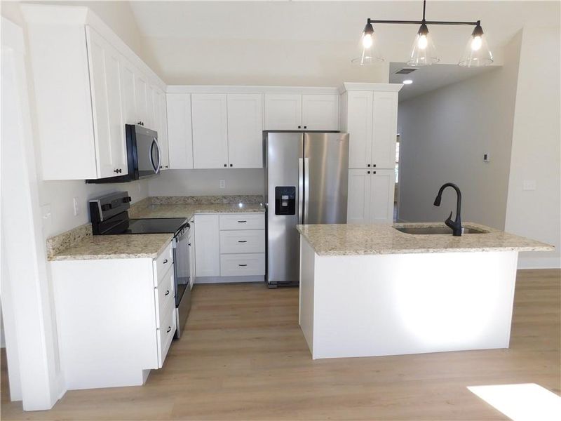 Furnished interior view inside a new home in , Dahlonega (Image 4).