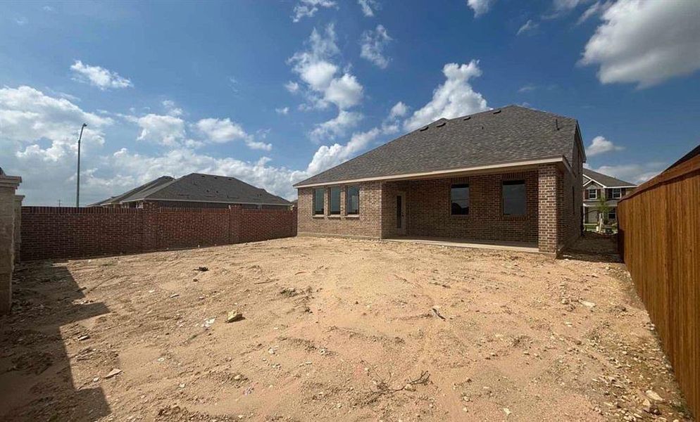 Rear Exterior Design Construction Progress