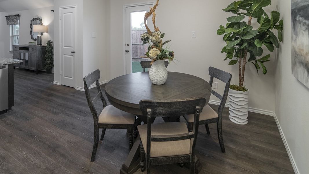 Furnished interior view inside a new home in Wildcat Ranch, Crandall (Image 13).