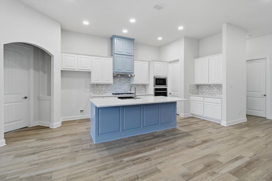 Furnished interior view inside a new home in Johnson Ranch, Bulverde (Image 8). Furnished interior view inside a new home in Johnson Ranch, Bulverde (Image 8).