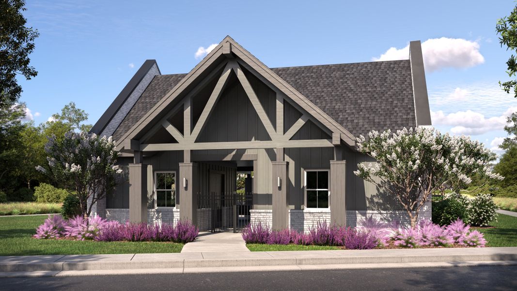 Front exterior of a new home in McFarland Farms, Mount Juliet, TN, highlighting curb appeal (Image 2). Front exterior of a new home in McFarland Farms, Mount Juliet, TN, highlighting curb appeal (Image 2).