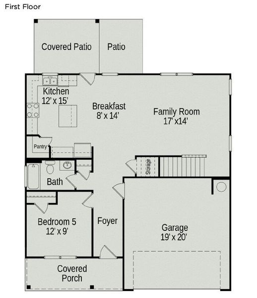 *First floor.* *First floor.*