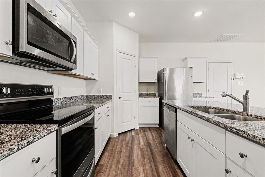 Furnished interior view inside a new home in , Princeton (Image 16).