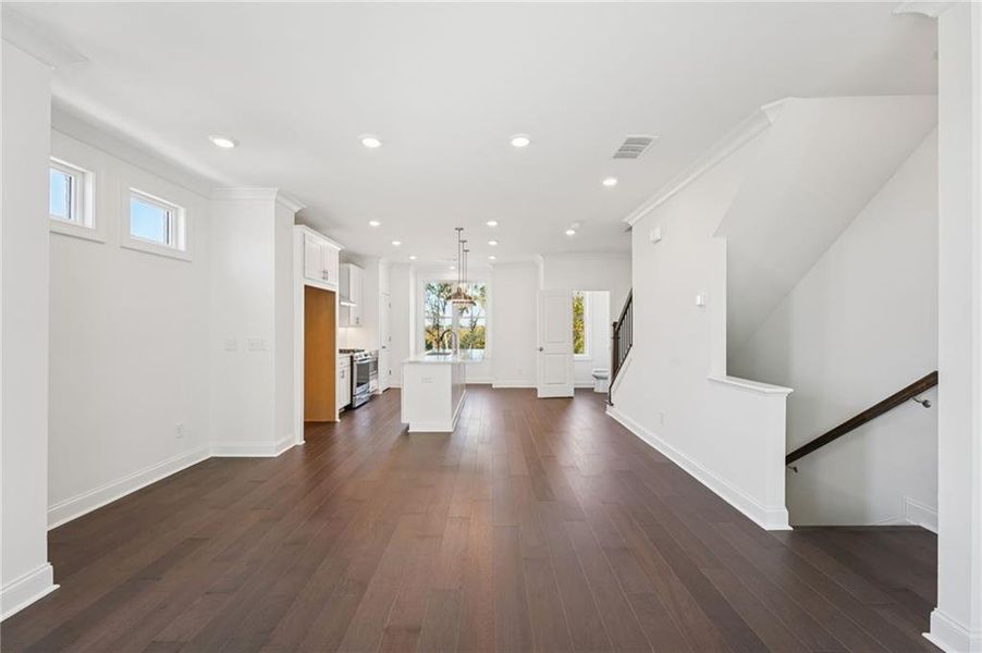 Spacious, unfurnished interior of a new home in Palisades Townhomes, Cumming (Image 32).
