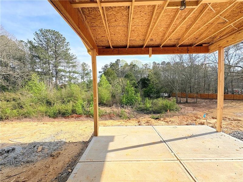 In-progress construction of a new home in Oak Valley Estates, Marietta, GA (Image 59).
