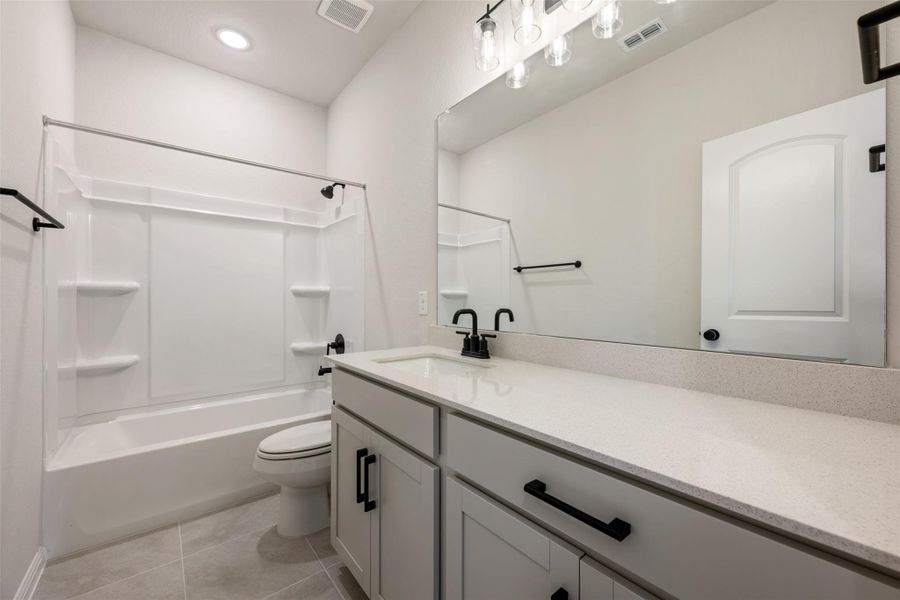 Furnished interior view inside a new home in Patterson Ranch, Georgetown (Image 13).