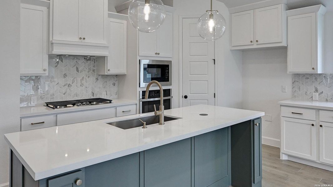 Furnished interior view inside a new home in Esperanza, Boerne (Image 8).