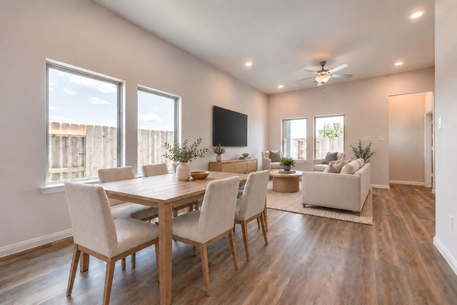 Furnished interior view inside a new home in , Waller (Image 13).