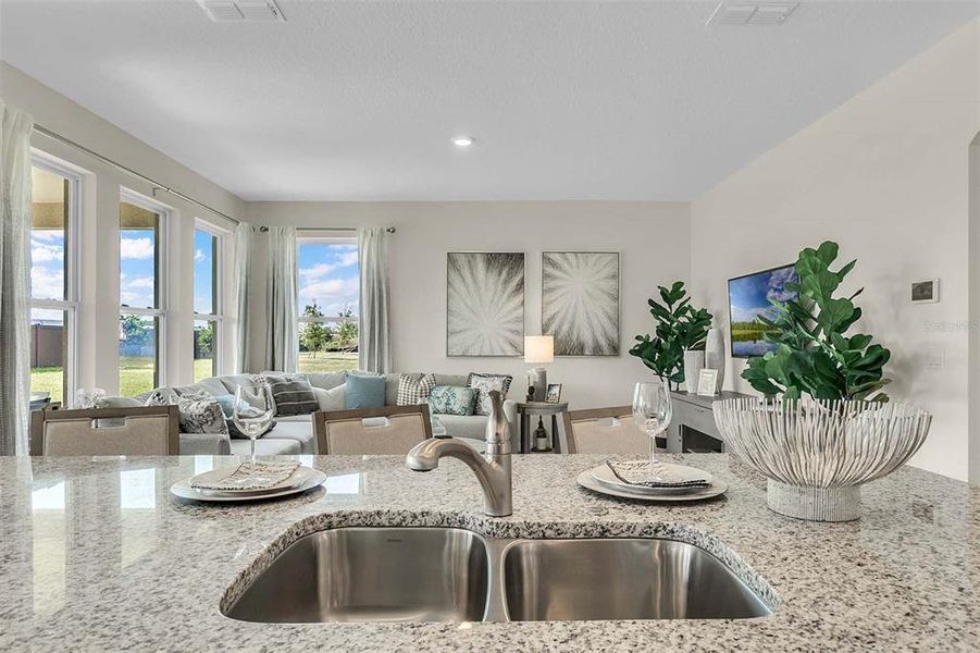 Furnished interior view inside a new home in Harmony West, St. Cloud (Image 42). Furnished interior view inside a new home in Harmony West, St. Cloud (Image 42).