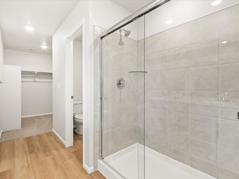 The Pagosa floorplan interior image taken at a Meritage Homes community in Greeley, CO.