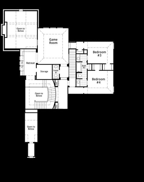 Upstairs Floor Plan