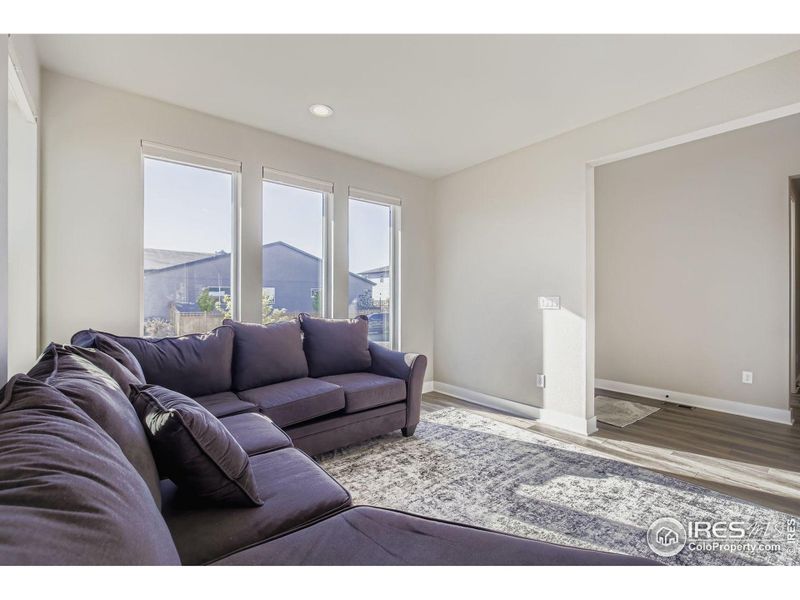 Furnished interior view inside a new home in , Timnath (Image 24).