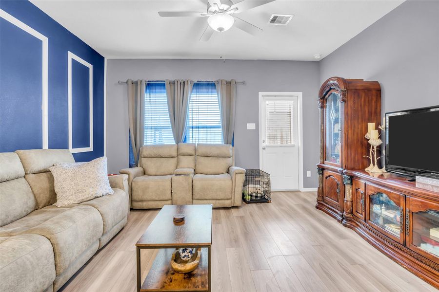 Furnished interior view inside a new home in The Villages at WestPointe, Dayton (Image 18). Furnished interior view inside a new home in The Villages at WestPointe, Dayton (Image 18).