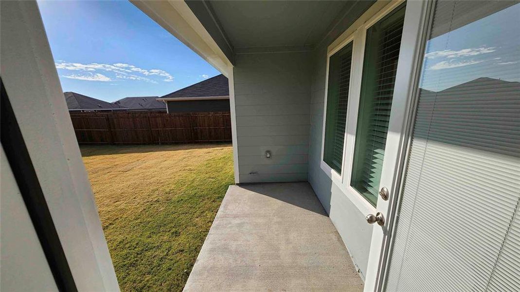 Exterior details and patio area of a home in Waverly Estates, Josephine (Image 3).