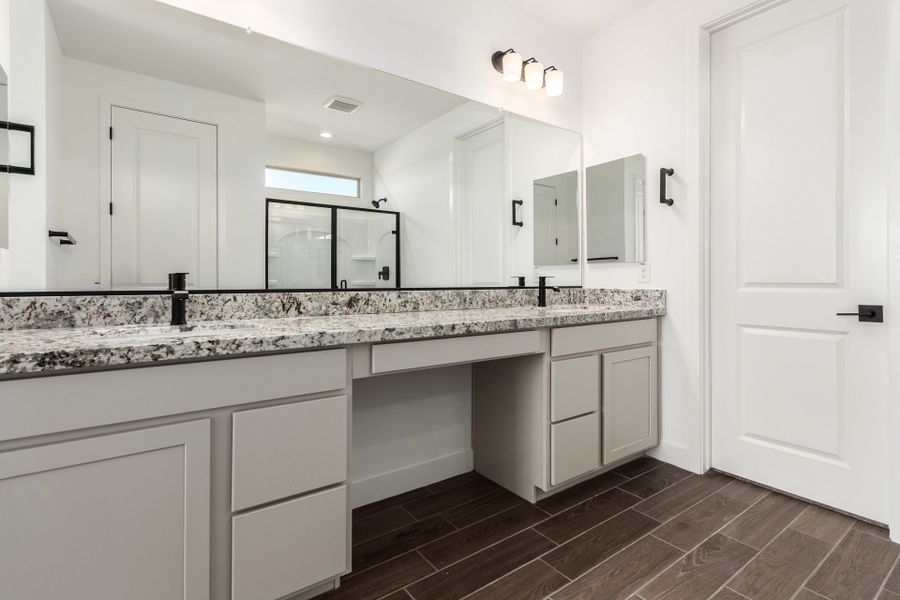 Furnished interior view inside a new home in Hawes Crossing, Mesa (Image 9).