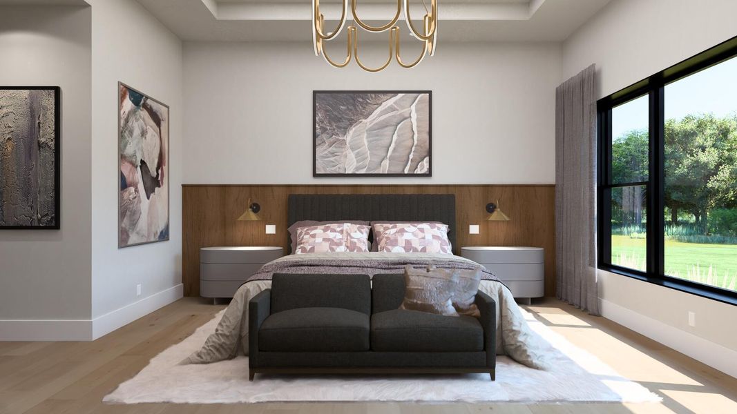 Furnished interior view inside a new home in , Vero Beach (Image 18).