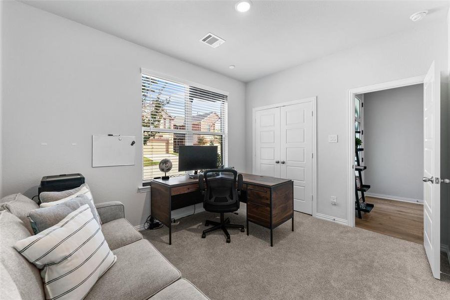 Furnished interior view inside a new home in Tenison Village at Buckner Terrace, Dallas (Image 20). Furnished interior view inside a new home in Tenison Village at Buckner Terrace, Dallas (Image 20).
