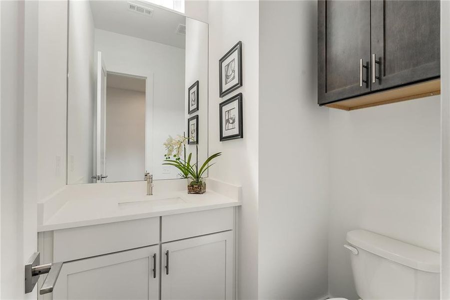 Furnished interior view inside a new home in , Atlanta (Image 11).