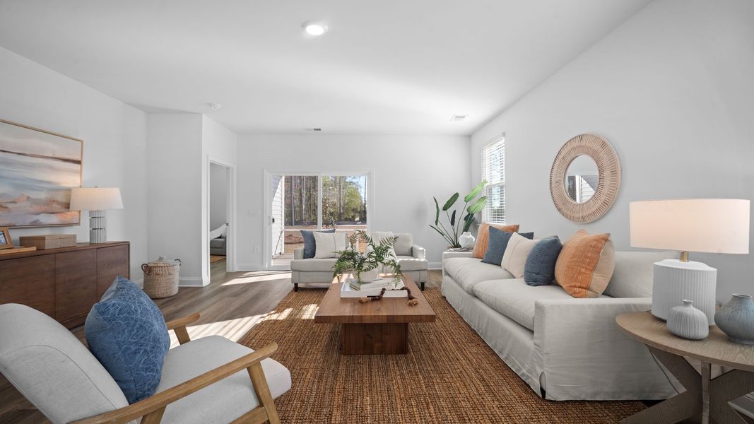 Furnished interior view inside a new home in The Lakes at North Glynn, Brunswick (Image 11).