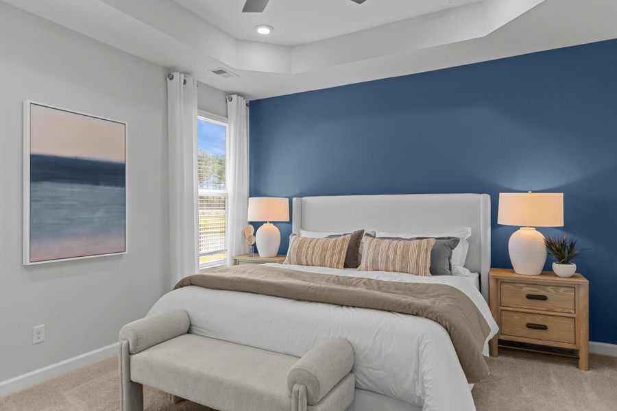 Furnished interior view inside a new home in Terrapin, Leland (Image 16).
