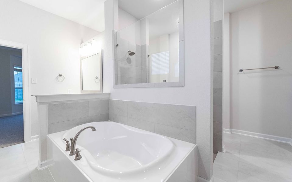 Furnished interior view inside a new home in Marvida, Cypress (Image 11).