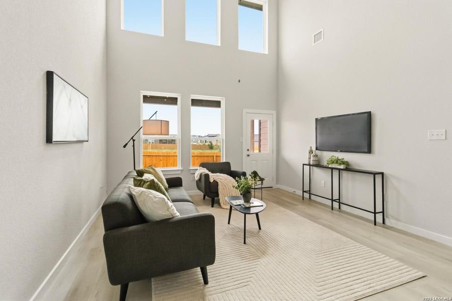 Furnished interior view inside a new home in Hickory Ridge, Elmendorf (Image 15).