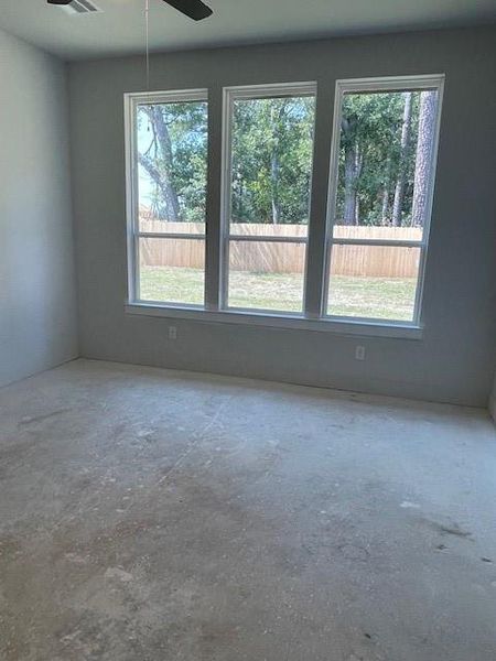 In-progress construction of a new home in Harvest Point at Clopton Farms, Montgomery, TX (Image 16).