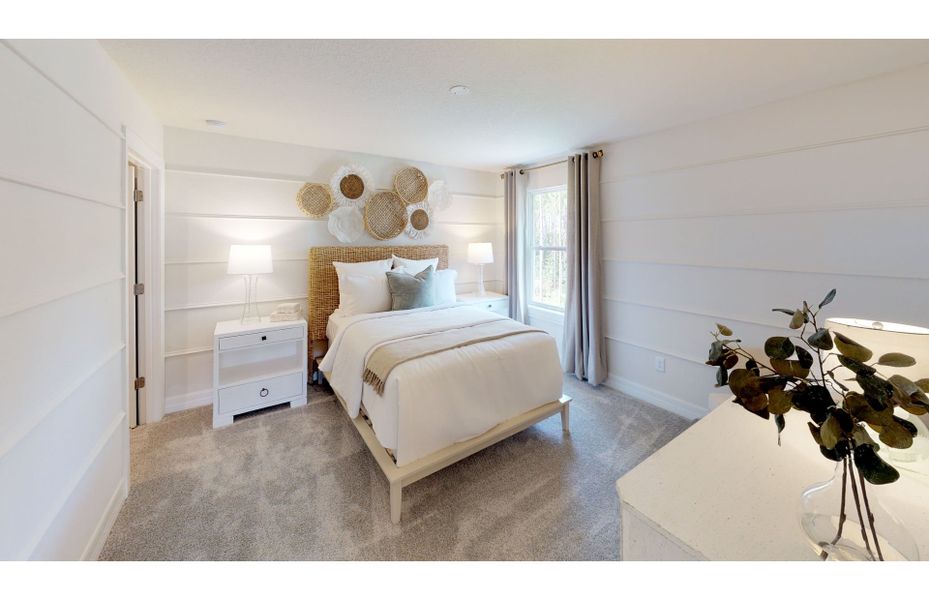 Ample space in secondary bedrooms for your guests to relax Ample space in secondary bedrooms for your guests to relax