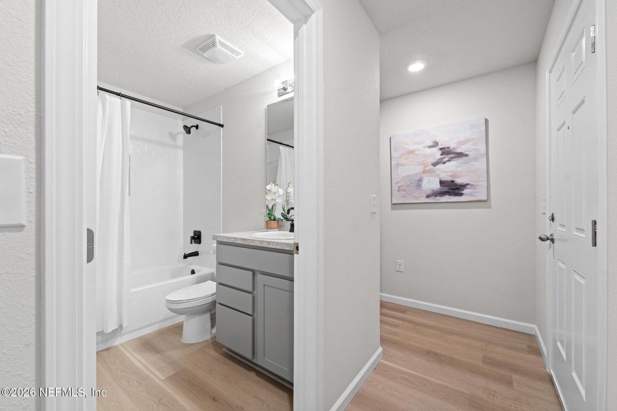 Furnished interior view inside a new home in , Jacksonville (Image 19).