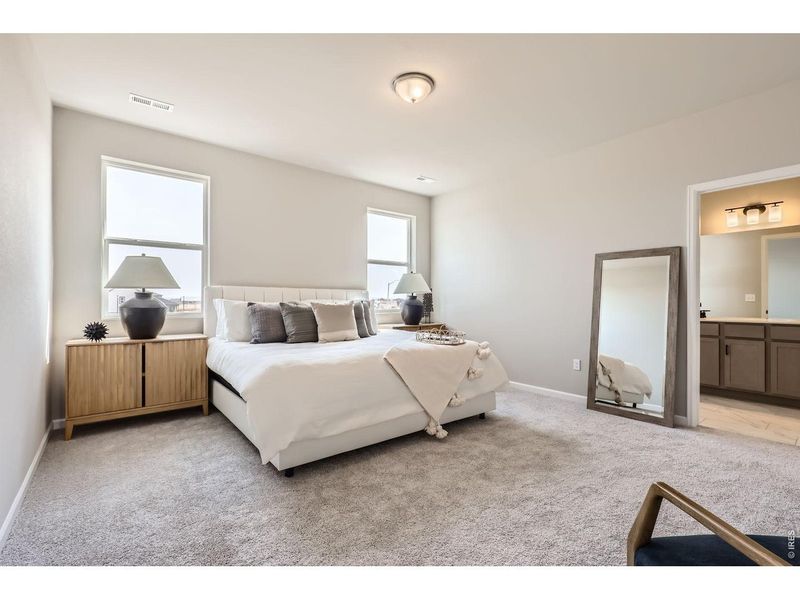 Furnished interior view inside a new home in Country Club Reserve, Fort Collins (Image 8).