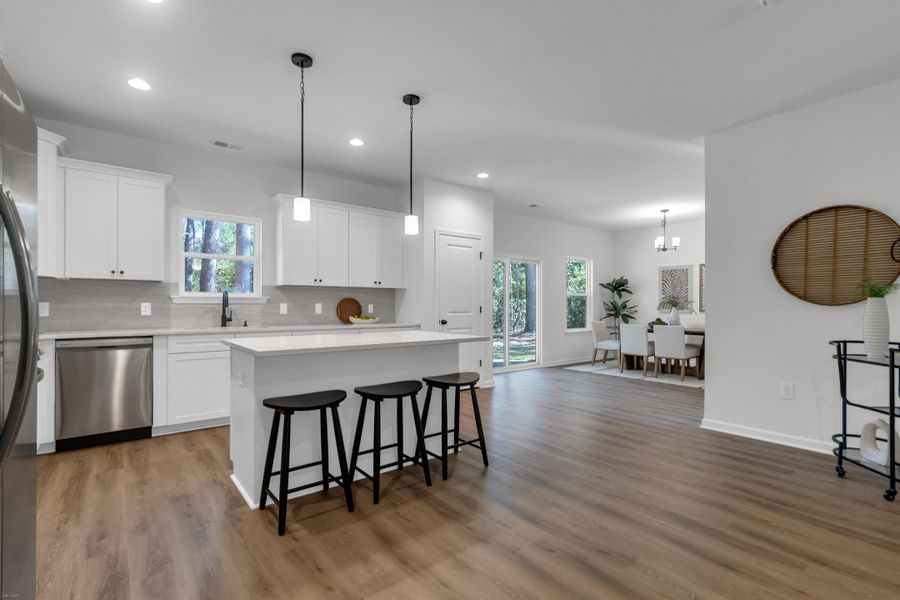 Furnished interior view inside a new home in , Hanahan (Image 5). Furnished interior view inside a new home in , Hanahan (Image 5).