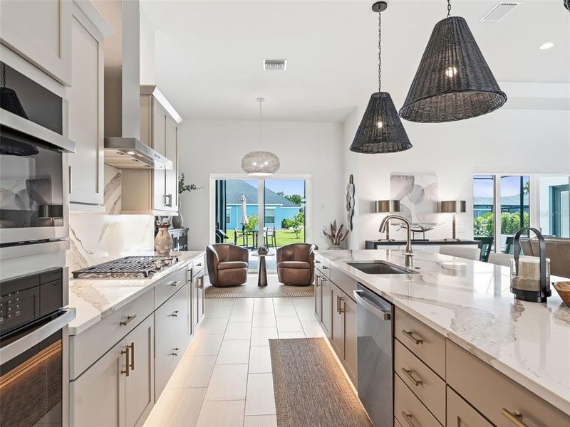 Furnished interior view inside a new home in , The Villages (Image 62). Furnished interior view inside a new home in , The Villages (Image 62).