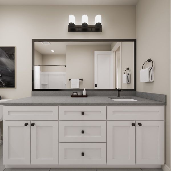 Representative furnished interior of a home built from the Sierra Plan 3509 by Tri Pointe Homes in Soleo, San Tan Valley (Image 14).