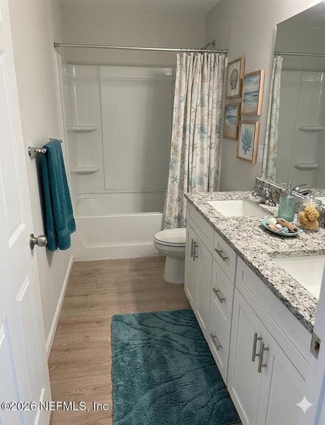 Furnished interior view inside a new home in , Jacksonville (Image 12).