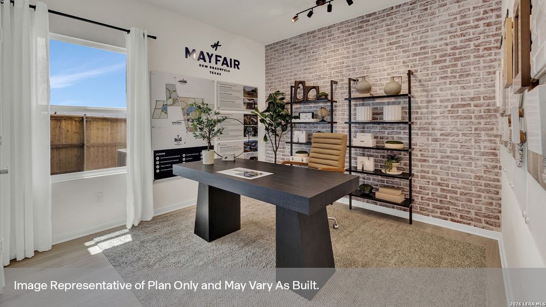 Furnished interior view inside a new home in Mayfair, New Braunfels (Image 10).