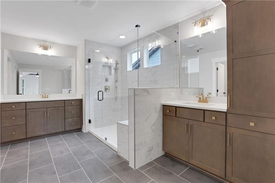 Furnished interior view inside a new home in Marble Tree, Ball Ground (Image 7).