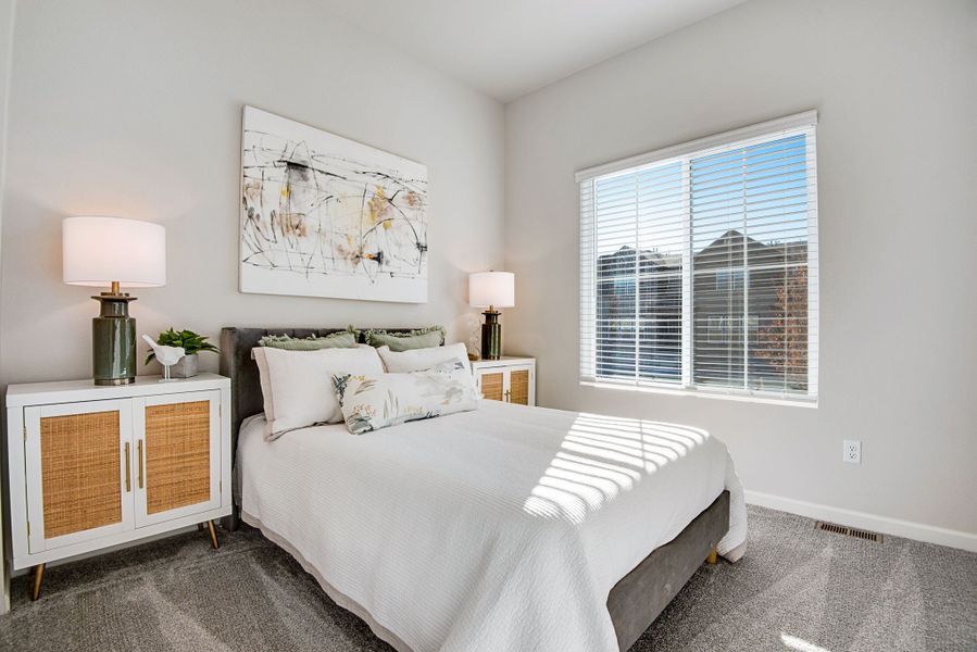 Representative furnished interior of a home built from the 3405 by Tri Pointe Homes in Westside Crossing, Berthoud (Image 44).