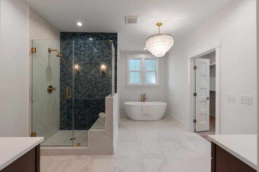 Furnished interior view inside a new home in , Isle Of Palms (Image 15). Furnished interior view inside a new home in , Isle Of Palms (Image 15).