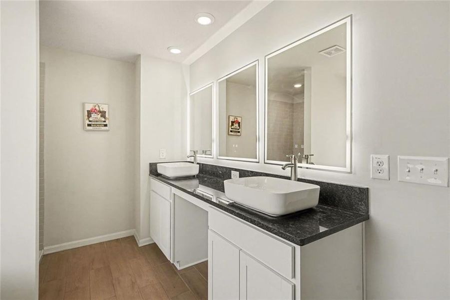 Furnished interior view inside a new home in , Covington (Image 9).