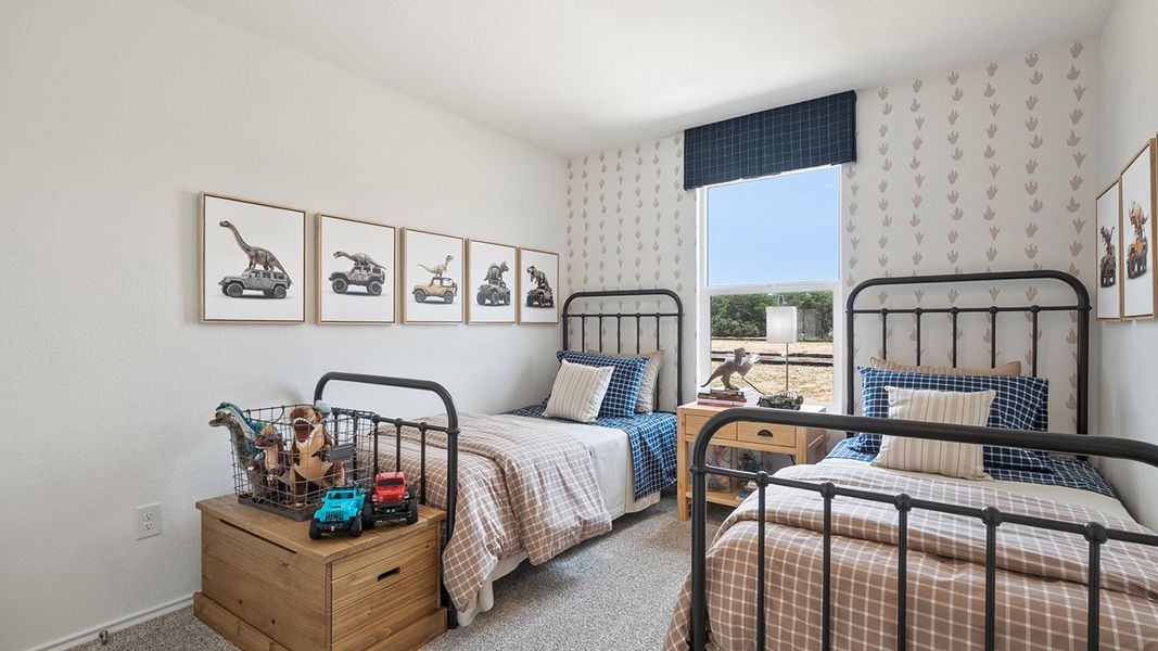 Representative furnished interior of a home built from the The Lyndon by D.R. Horton in Valverde, Bastrop (Image 25). Representative furnished interior of a home built from the The Lyndon by D.R. Horton in Valverde, Bastrop (Image 25).