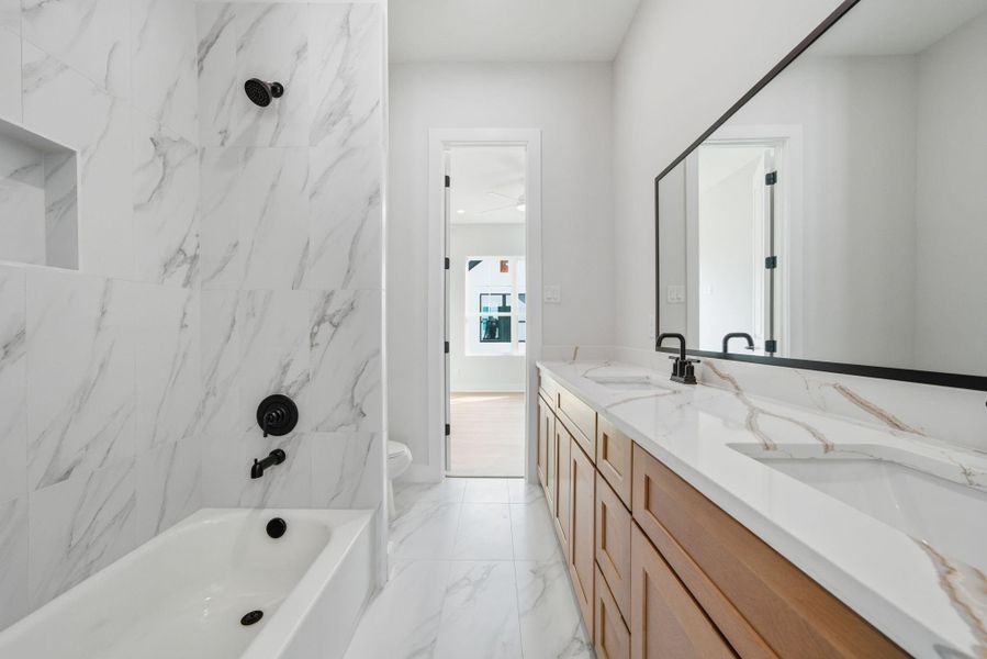 Furnished interior view inside a new home in , Houston (Image 3). Furnished interior view inside a new home in , Houston (Image 3).