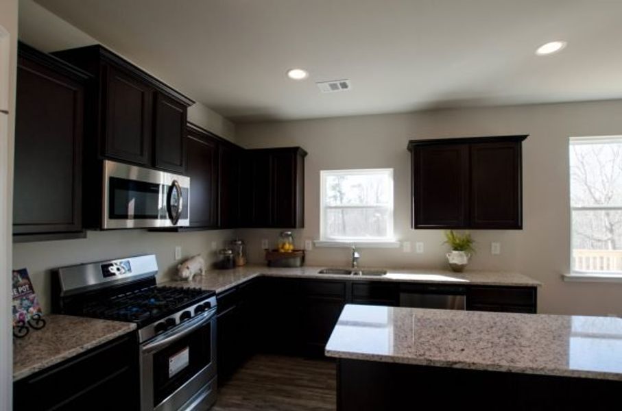 Representative furnished interior of a home built from the Brentwood by Piedmont Residential in Hampton Ridge, Jefferson (Image 8).