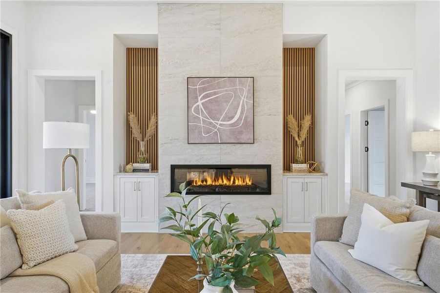 Furnished interior view inside a new home in , Canton (Image 7). Furnished interior view inside a new home in , Canton (Image 7).