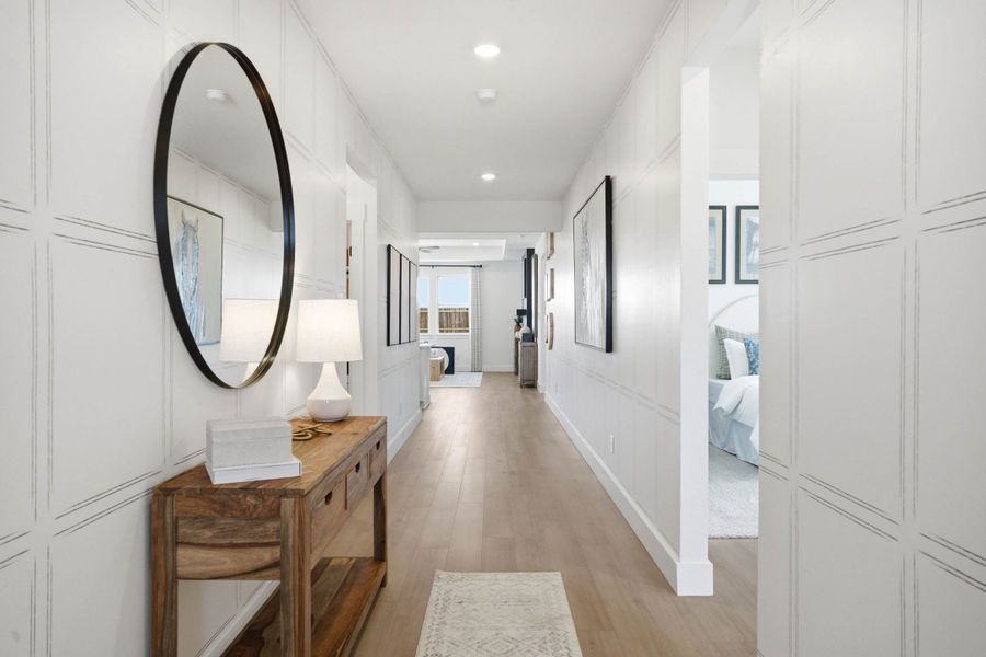 Representative furnished interior of a home built from the The Laurel M by Davidson Homes LLC in Mercer Meadows, Royse City (Image 6).