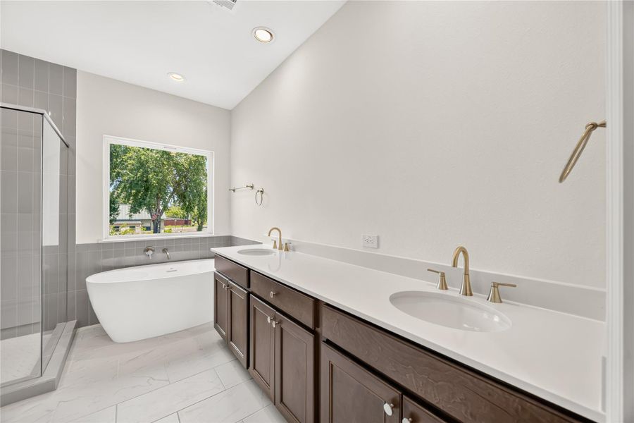 Furnished interior view inside a new home in , Houston (Image 7).